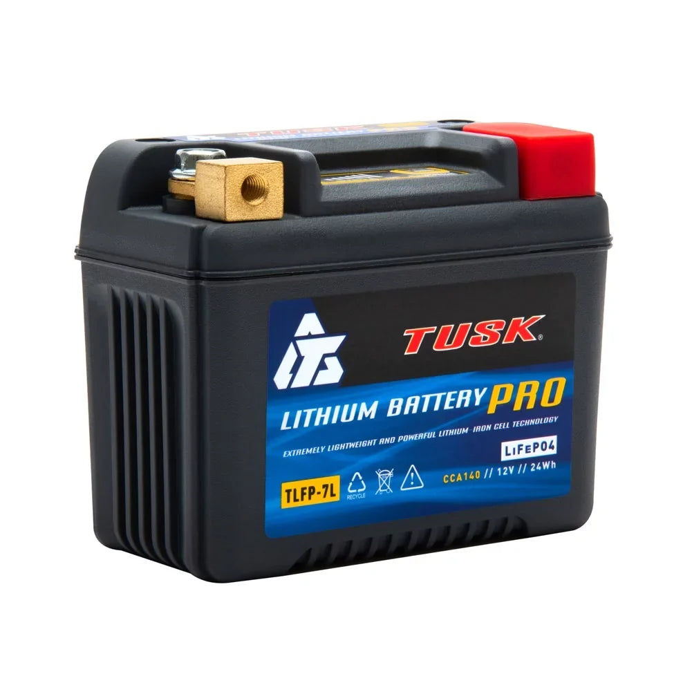 Tusk Lithium Pro Battery TLFP-7L For HONDA CRF450RL 2021-2023