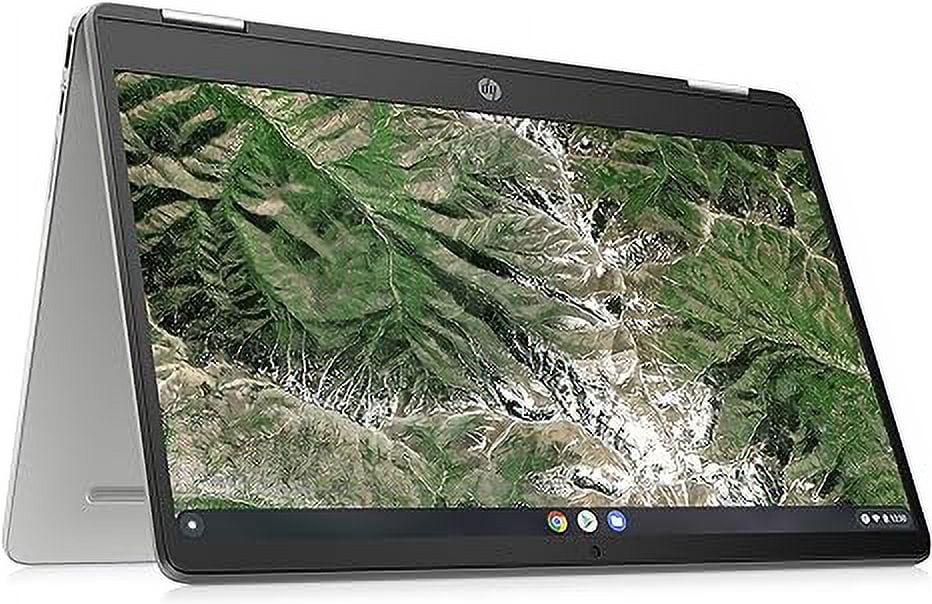 Open Box HP Chromebook x360 14a 2-in-1 14" HD N5000 4 64GB 14a-ca0022nr - Mineral Sizeilver