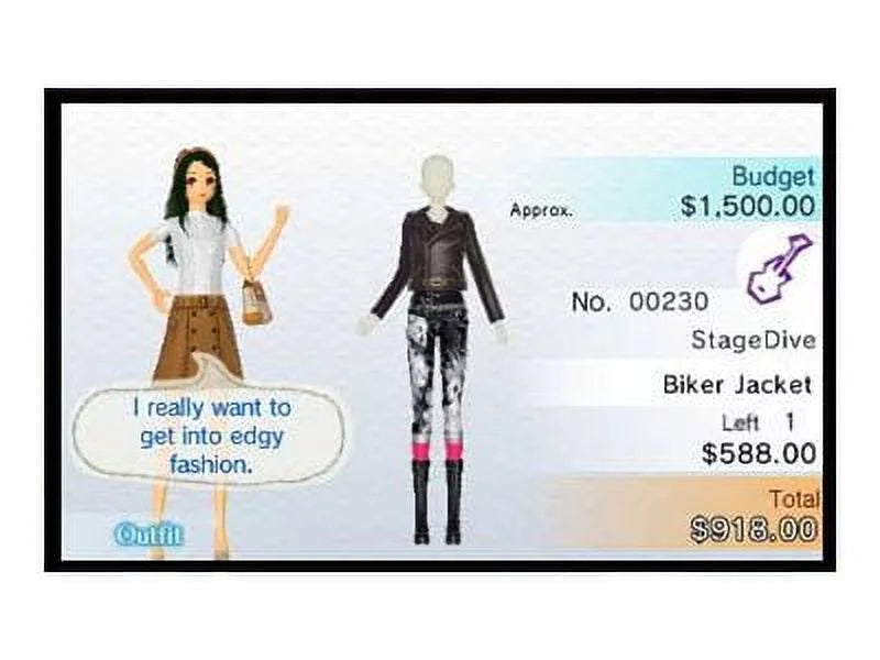 Nintendo Sizetyle Sizeavvy: Trendsetters, No