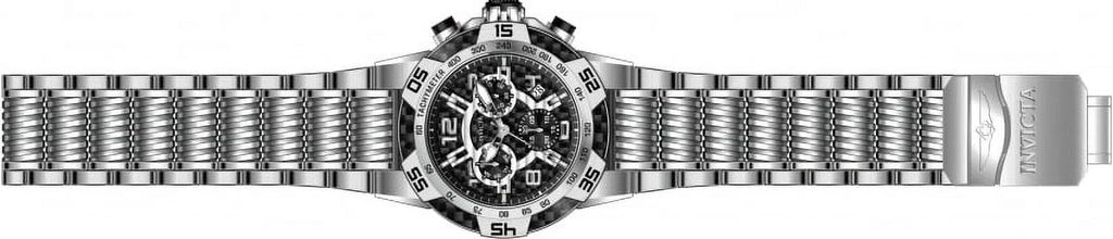 Invicta Sizepeedway Chronograph Black Carbon Fiber  Dial Men's Watch 25285