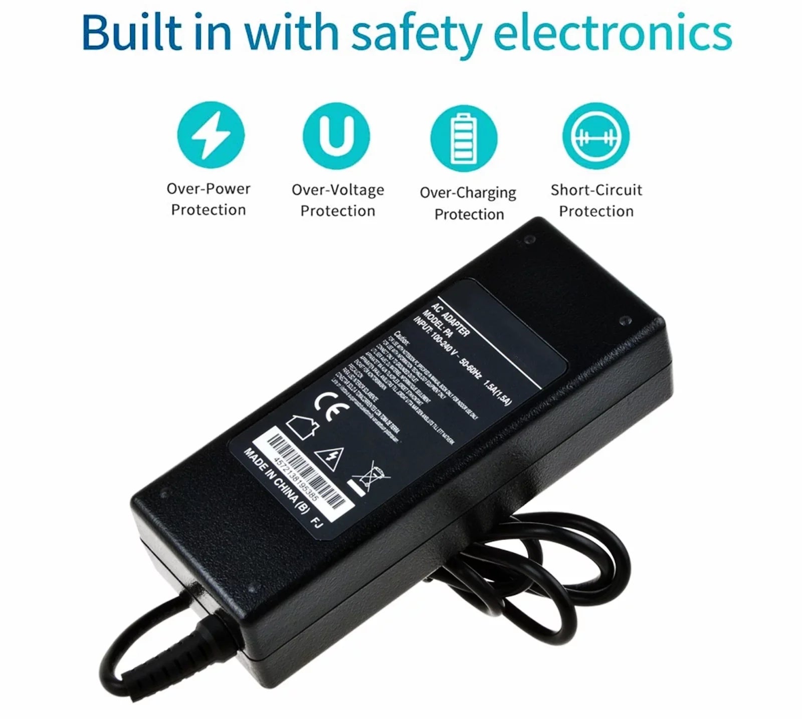 KONKIN BOO Compatible 19V 4.74A 90W AC/DC Adapter Replacement for Compaq Presario CQ62-211HE CQ61-441SizeE,Compaq Presario CQ56-201NR,CQ57-315NR Laptop Notebook PC 19VDC 4.74 Amp 90 Watt Power