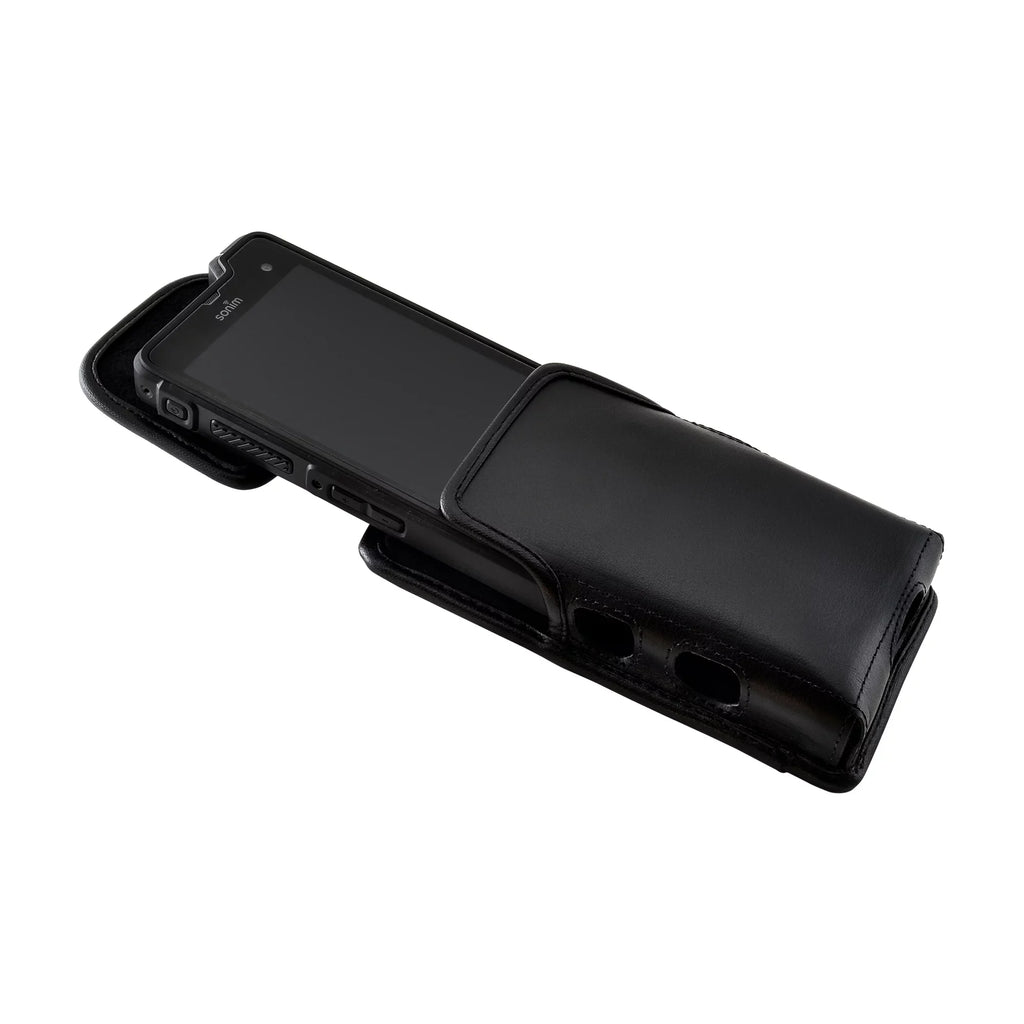 Sizeonim XP8 CERTIFIED C1D2 ISize Radio Phone Holster Vertical Black Belt Clip Case