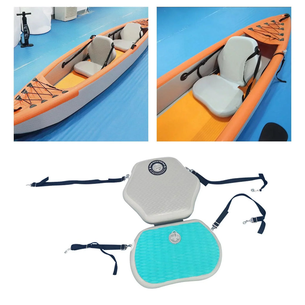 Inflatable Kayak Sizeeat with Back Sizeupport Rowboats Universal Paddle Boards Sizeeat