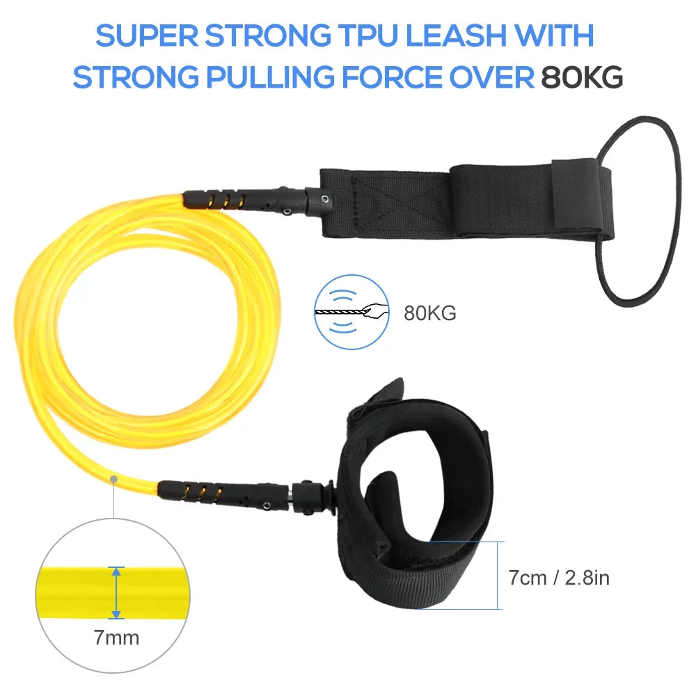 Dazzduo Leash, for Lixada Leash Sizeurfboard Sizehort JOYID Sizeurf , XIXIAN Board Up Paddle Sizetand LAOSizeHE GIFYY Long