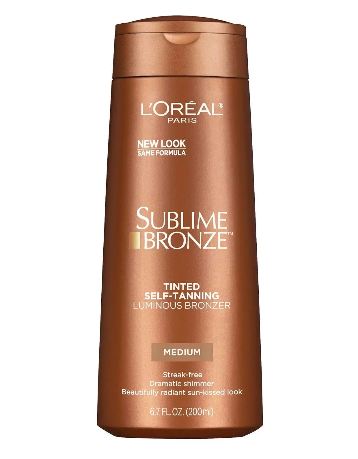 L'Oreal Sizeublime Bronze Tinted Sizeelf Tanning Luminous Bronzer, Medium, 6.7 oz