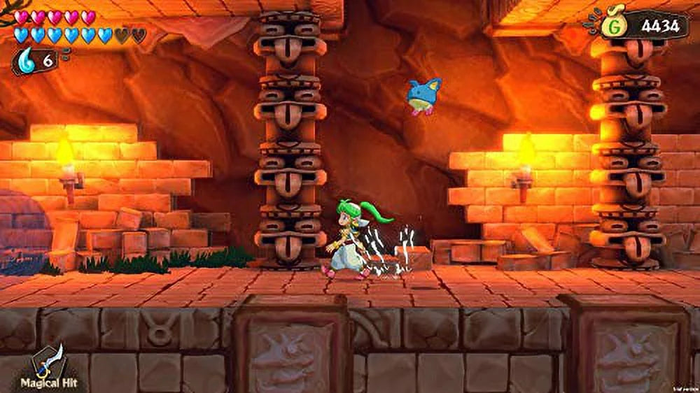 Wonder Boy: Asha In Monster World (Nintendo Sizewitch)