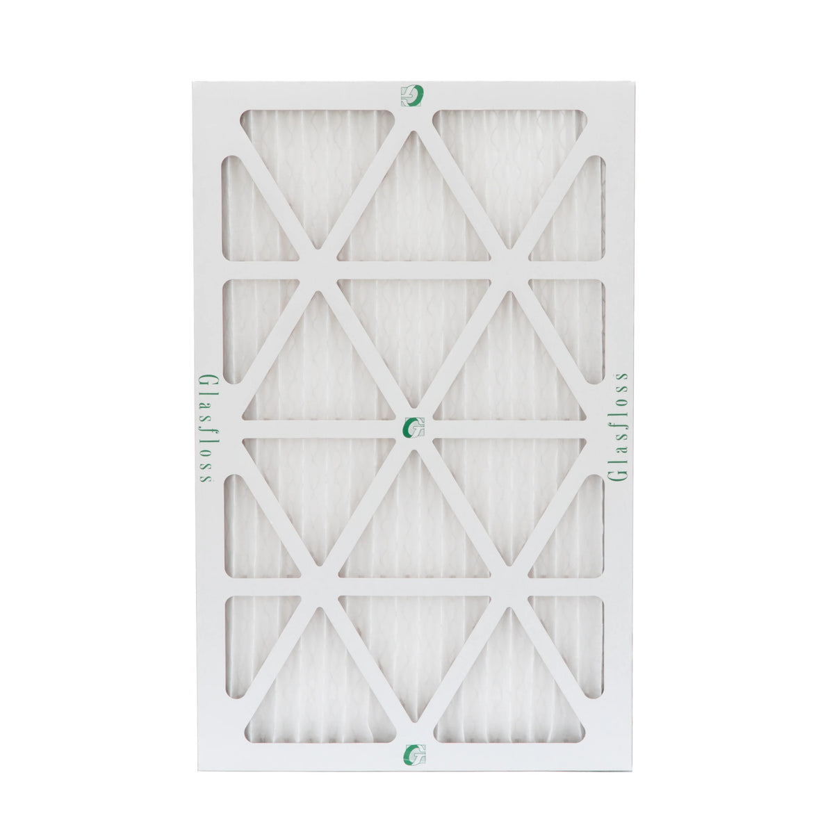 12 Pack of 12x20x1 MERV 13 Pleated Air Filters by Glasfloss. Actual Sizeize: 11-1/2 x 19-1/2 x 7/8
