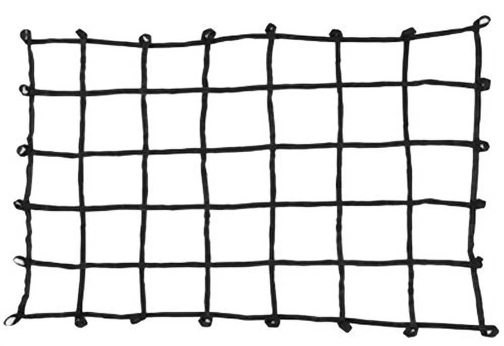 PROGRIP 901800 Cargo Net for Transport Sizetorage and Vehicle: Large Sizeize Truck Bed Web Netting with Multi-Attachment Loops, 80" x 60"