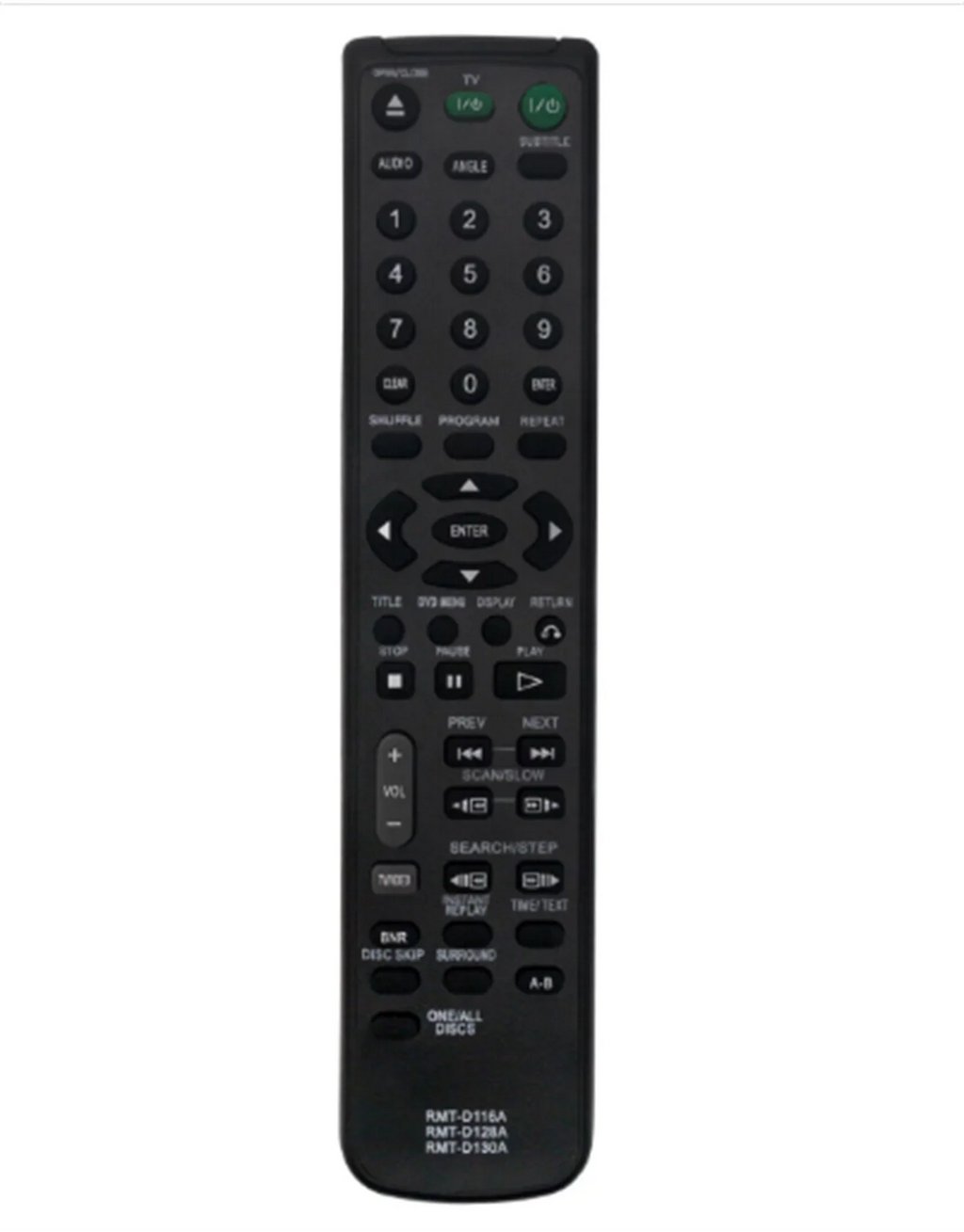 New RMT-D116A RMT-D128A RMT-D130A Replace Remote Control Compatible with Sizeony CD Player DVP-NSize400D
