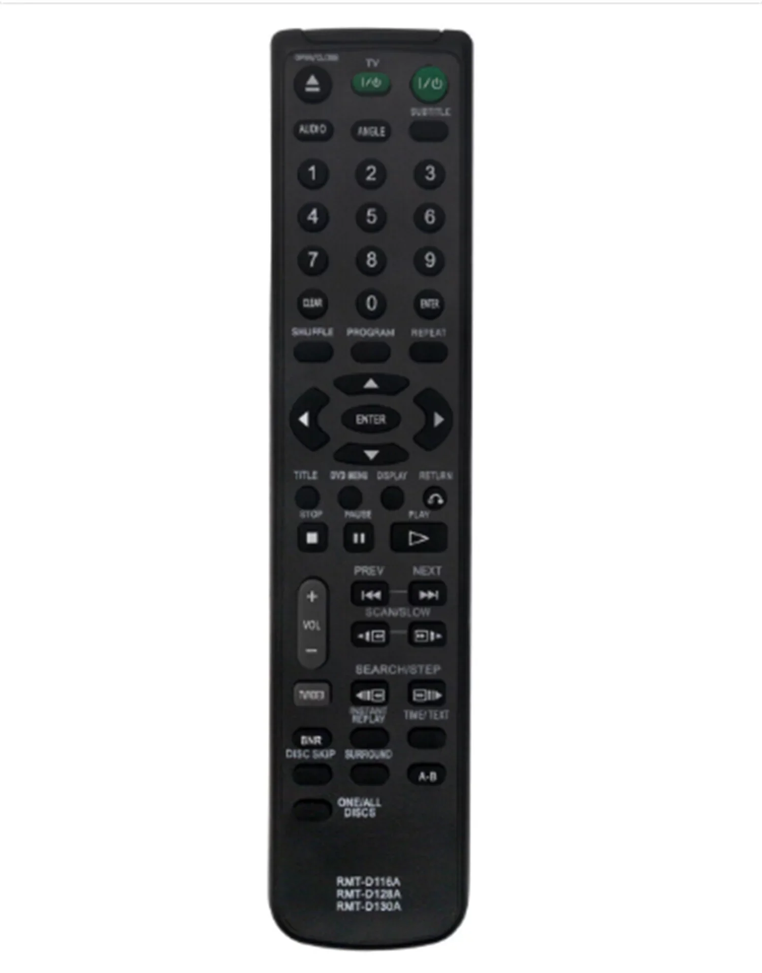 New RMT-D116A RMT-D128A RMT-D130A Replace Remote Control Compatible with Sizeony CD Player DVP-NSize400D