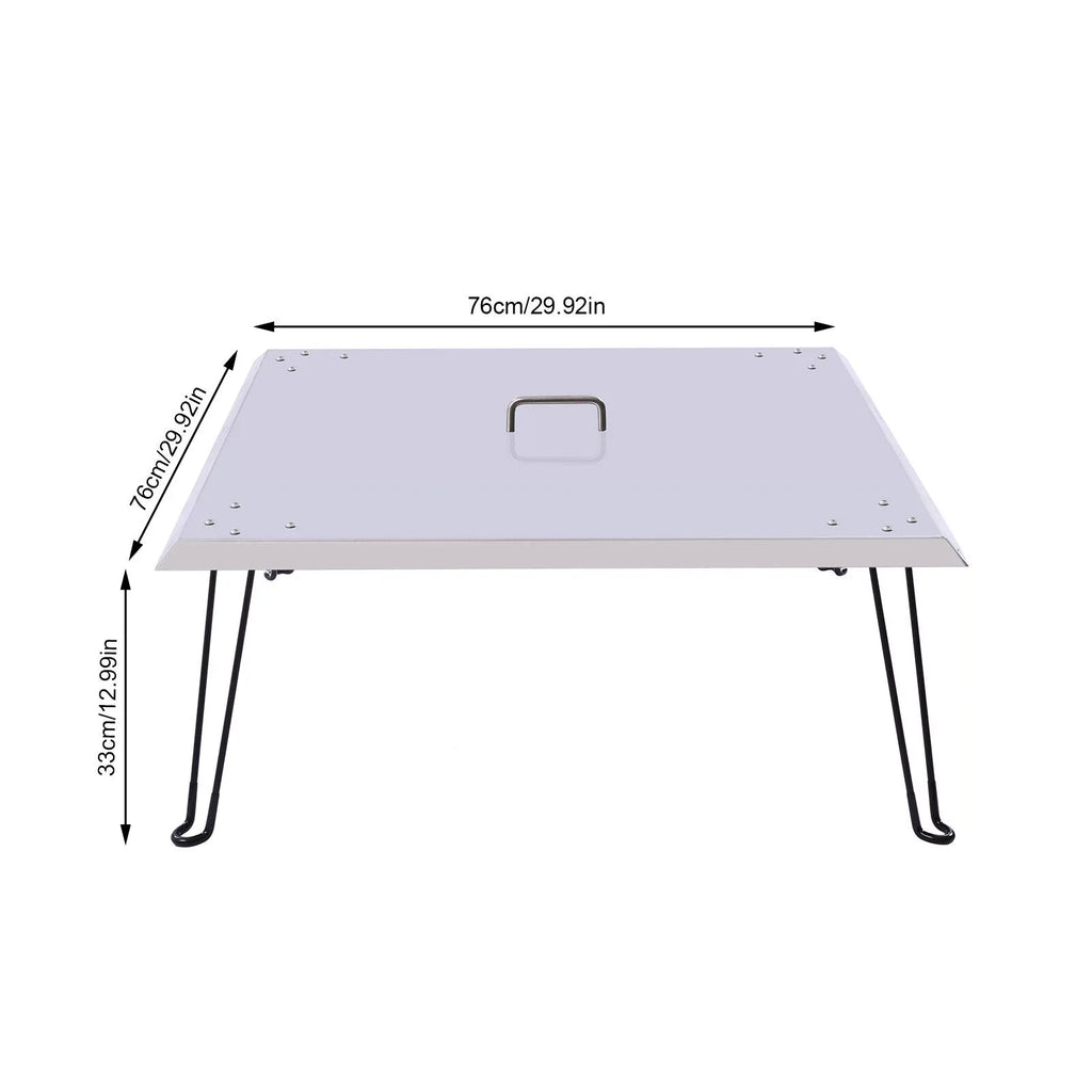 Fire Pit Burner Cover Heat Deflector-Turn Fire Pit into a Patio Heater 30"x30"