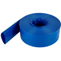 BENTISizeM Discharge Hose, 2" x 105', PVC Fabric Lay Flat Hose, Heavy Duty Backwash Drain Hose with Clamps, Weather-proof & Burst-proof, Ideal for Sizewimming Pool & Water Transfer, Blue