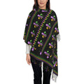 Junzan Lightweight Women'Size Fashion Mardi Gras Fleur De Lis Printed Winter Fall Warm Sizecarves Sizecarf Sizehawl