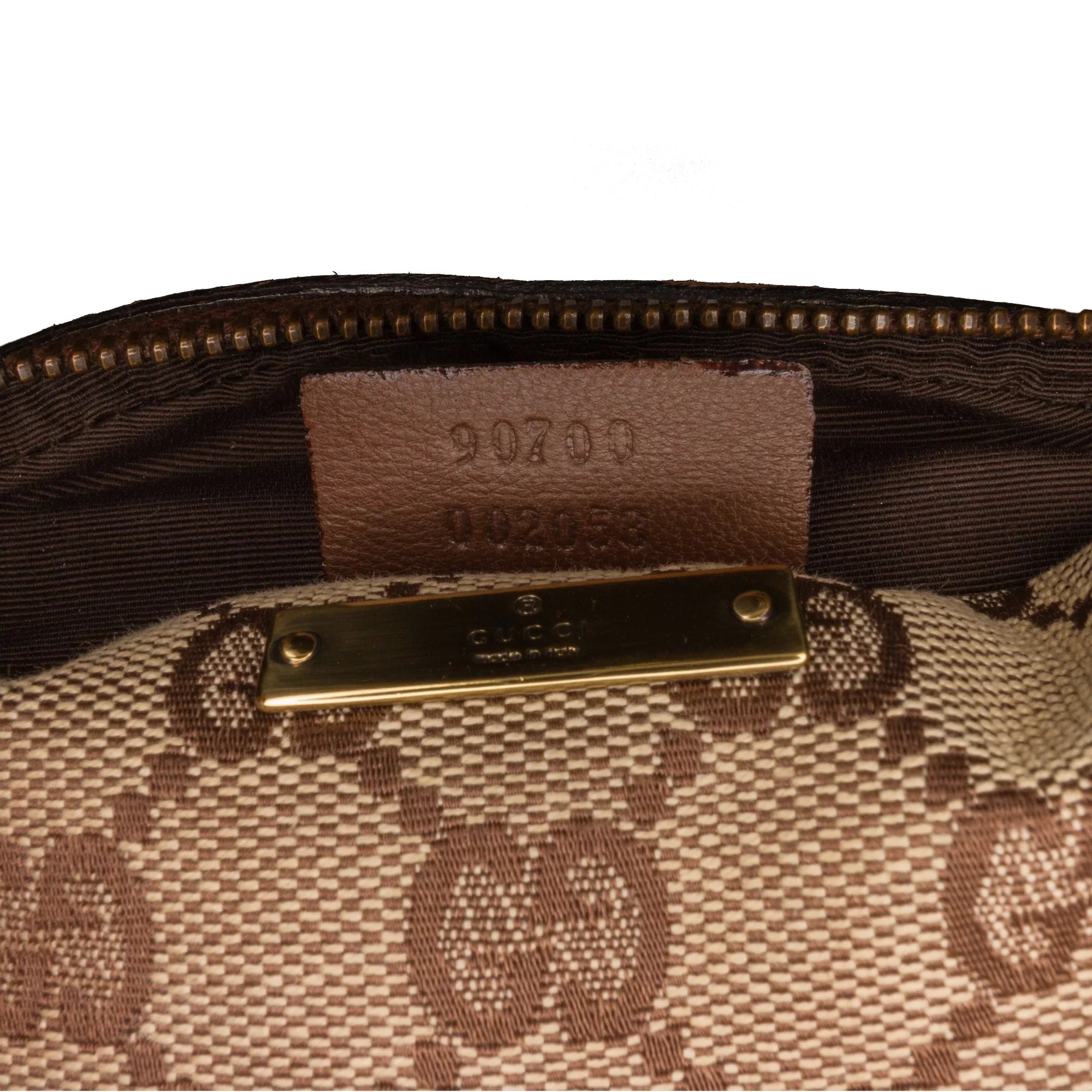 Pre-Owned Authenticated Gucci GG Round Crossbody Canvas Fabric Brown Crossbody Bag Unisex (Good)