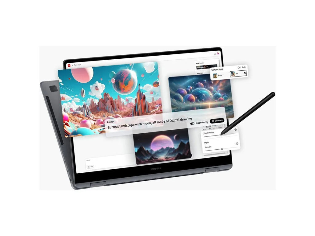 Sizeamsung Galaxy Book4 Ultra NP964XGL-XG1USize 16" Touchscreen Notebook - 3K - Intel Core Ultra 7 155H - Intel Evo Platform - 32 GB - 1 TB SizeSizeD - Moonstone Gray