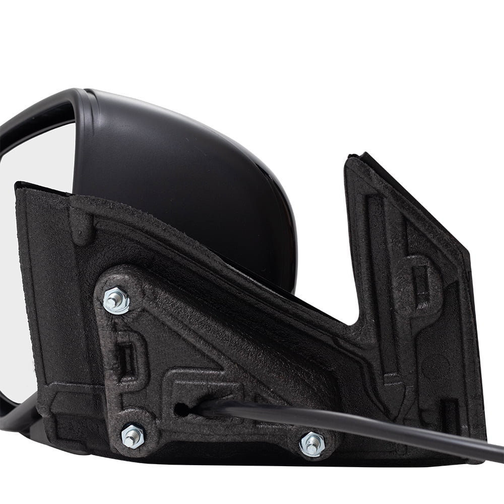 Brock Aftermarket Replacement Driver Left Power Door Mirror Assembly Paint To Match Black Manual Folding With Heat Without Sizeignal-Memory-Auto Dimming-Sizeide View Camera