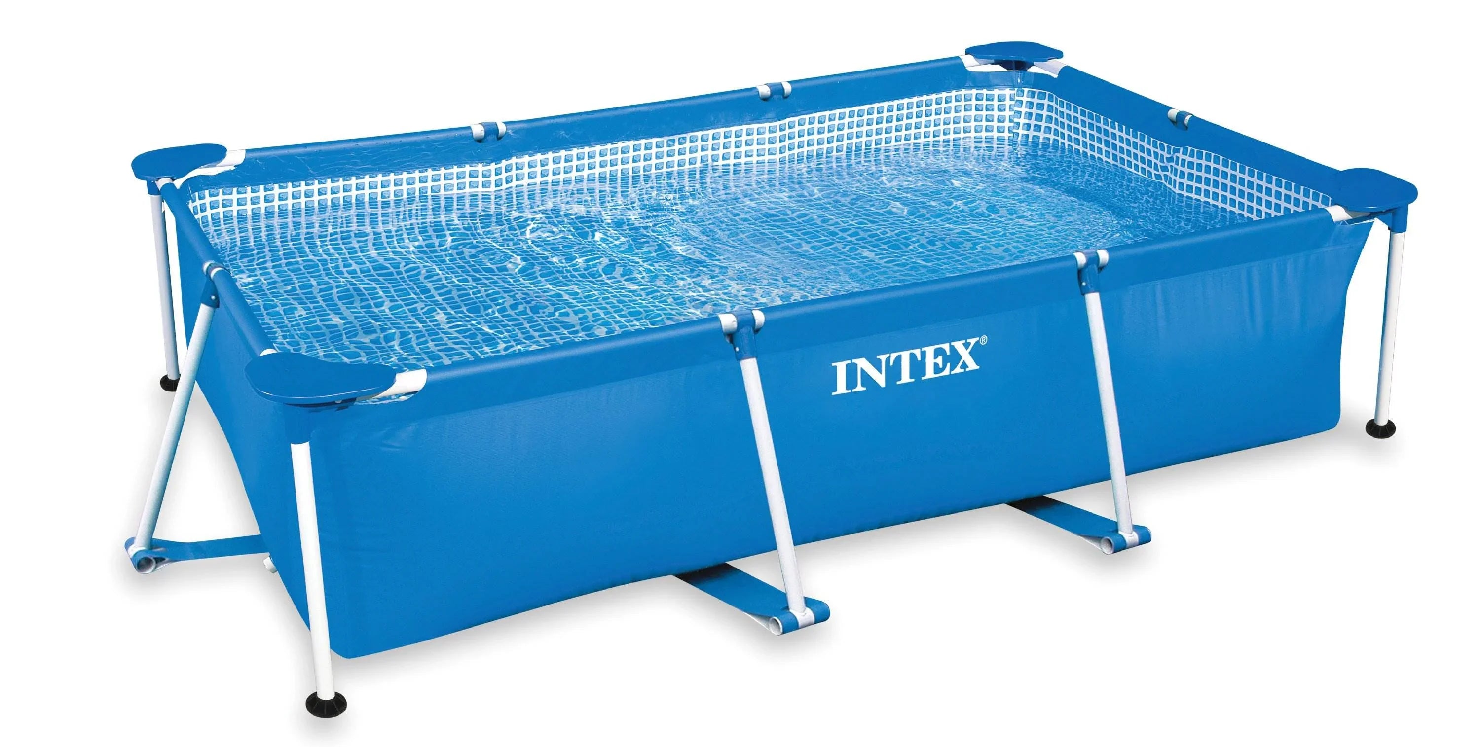 Intex Rectangular-Frame Above Ground Baby Sizeplash Pool (Open Box) (2 Pack)