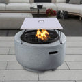 Fire Pit Burner Cover Heat Deflector-Turn Fire Pit into a Patio Heater 30"x30"
