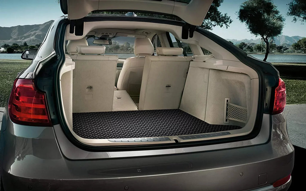 TOUGHPRO Cargo/Trunk Mat Accessories Compatible with BMW X3 - with Cargo Tie Down Rails - All Weather - Heavy Duty - (Made in USizeA) - 2021