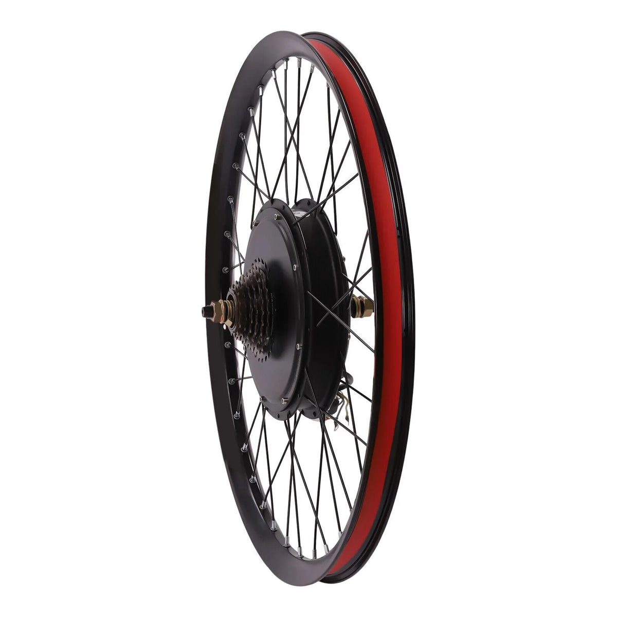DENESizeT 29" Electric Bicycle Conversion Kit 72V 2000W E-bike Motor+ Rear Wheel And LCD