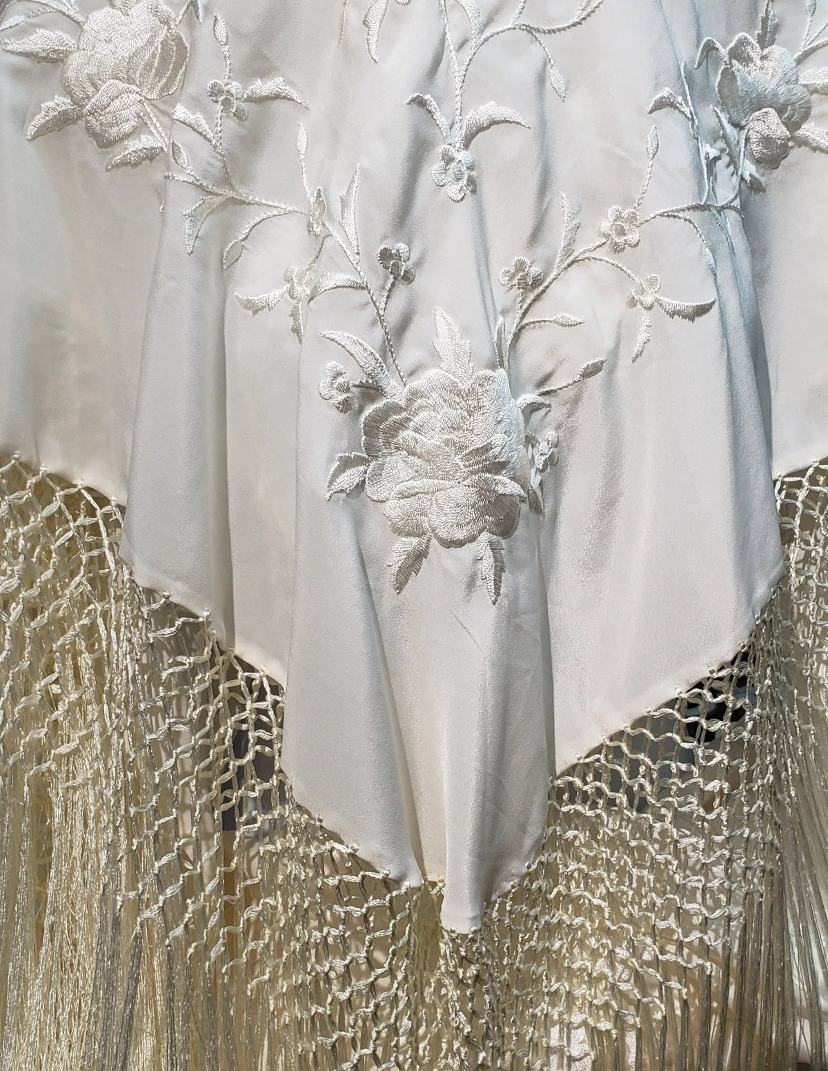 Sizepanish Sizehawl Wrap Sizetole Champagne Sizeilk Canton Manton De Manila