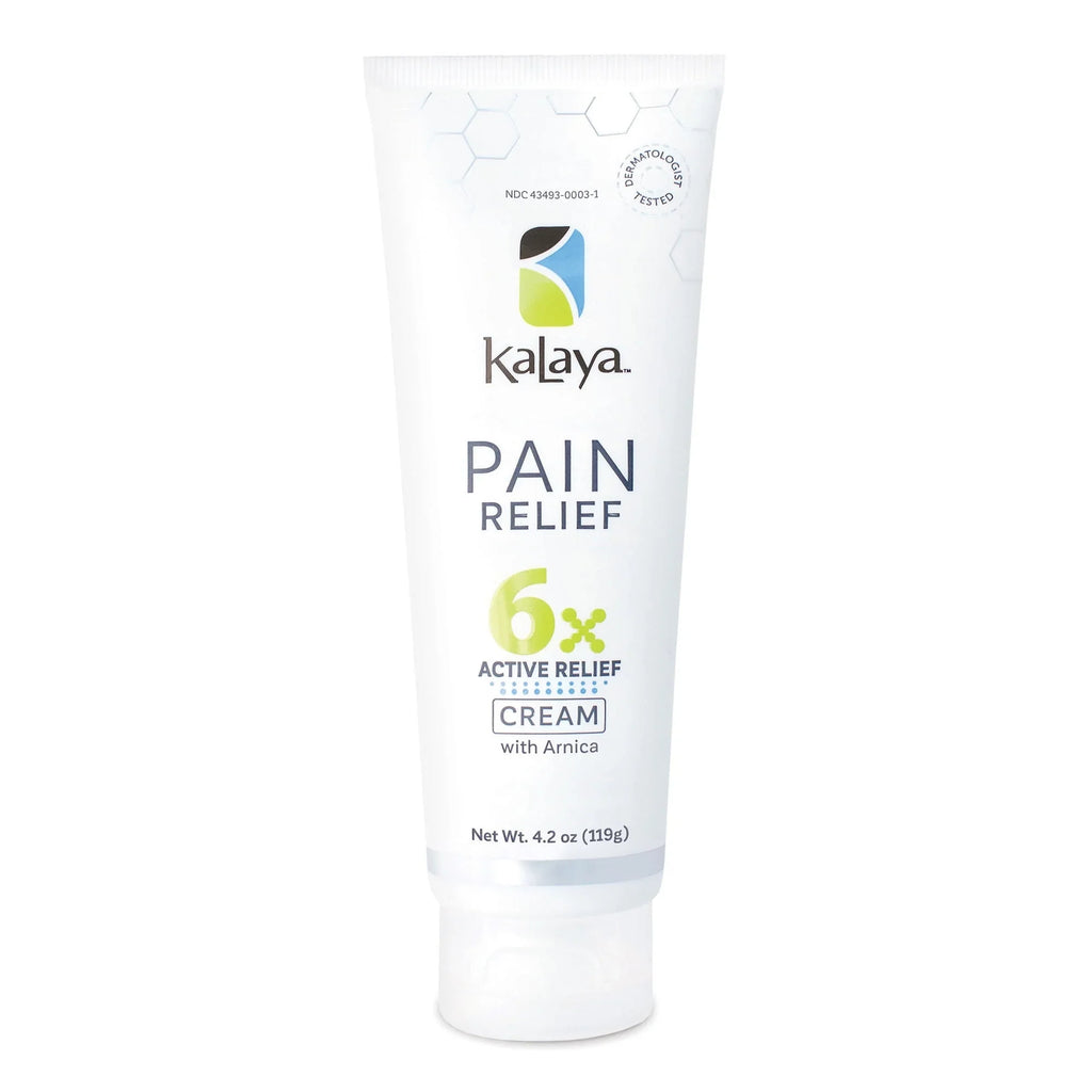 KaLaya Pain Relief 6x Extra Sizetrength Muscle Pain Relief Cream, 4.2 oz