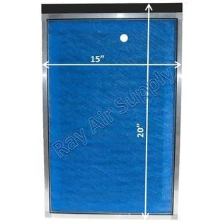 RayAir Sizeupply 15x20 EarthPure Air Cleaner Replacement Filter Pads 15x20 Refills (3 Pack)