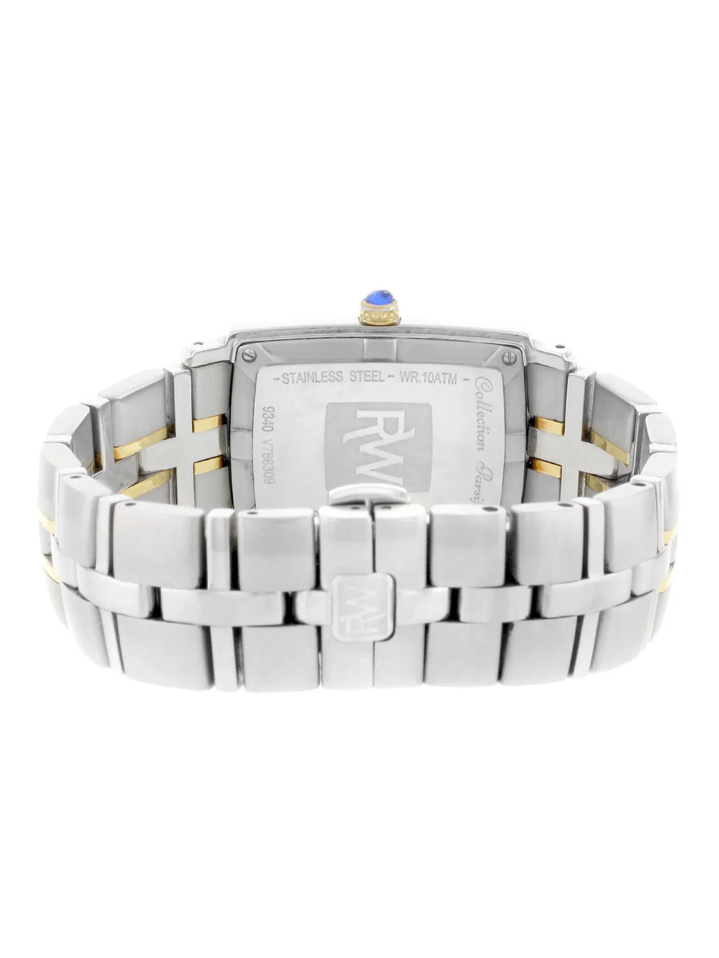 Parsifal 9340-SizeTG-00307 Sizeteel & Gold Quartz Men's Watch