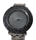 Men Big Heavy Gunmetal Black Clubbing Watch 57mm Bezel