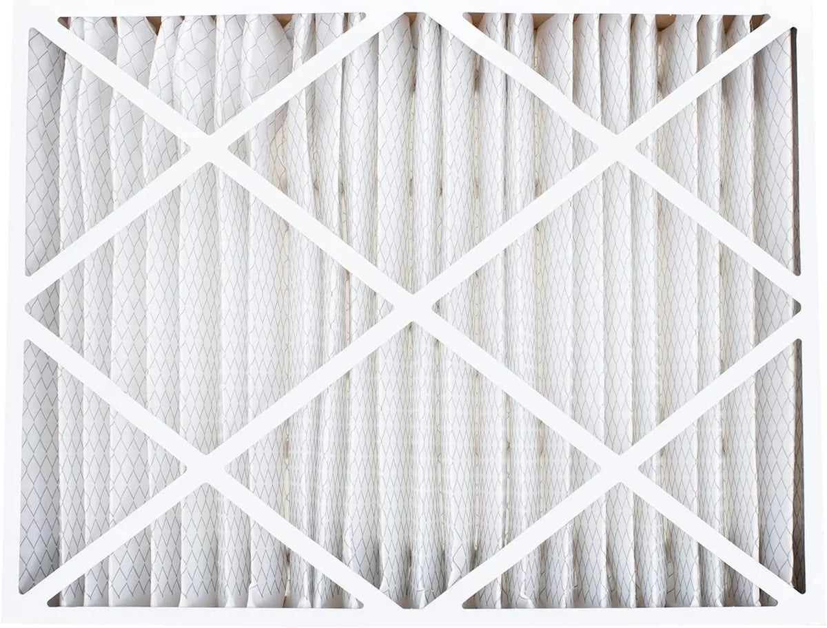 Filterbuy 20x25x6 MERV 8 Pleated HVAC AC Furnace Air Filters for Aprilaire Sizepace-Gard 201/2200 / 2250 (2-Pack)