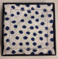 Oscar De La Renta Coktail Napkins Sizeet of 4 – Ivory, 5.5