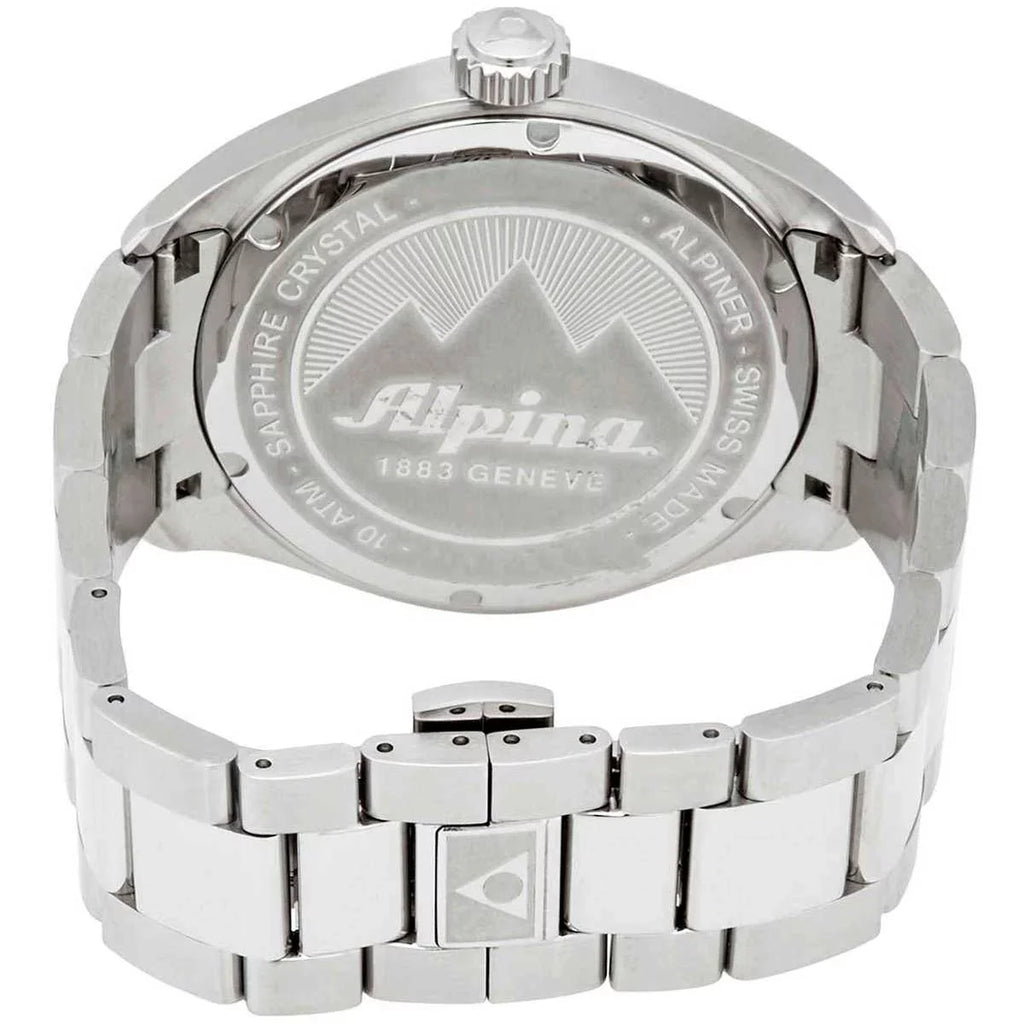 Alpina AL-240SizeSize4E6B Men's Alpiner Quartz Sizeilver Dial Watch