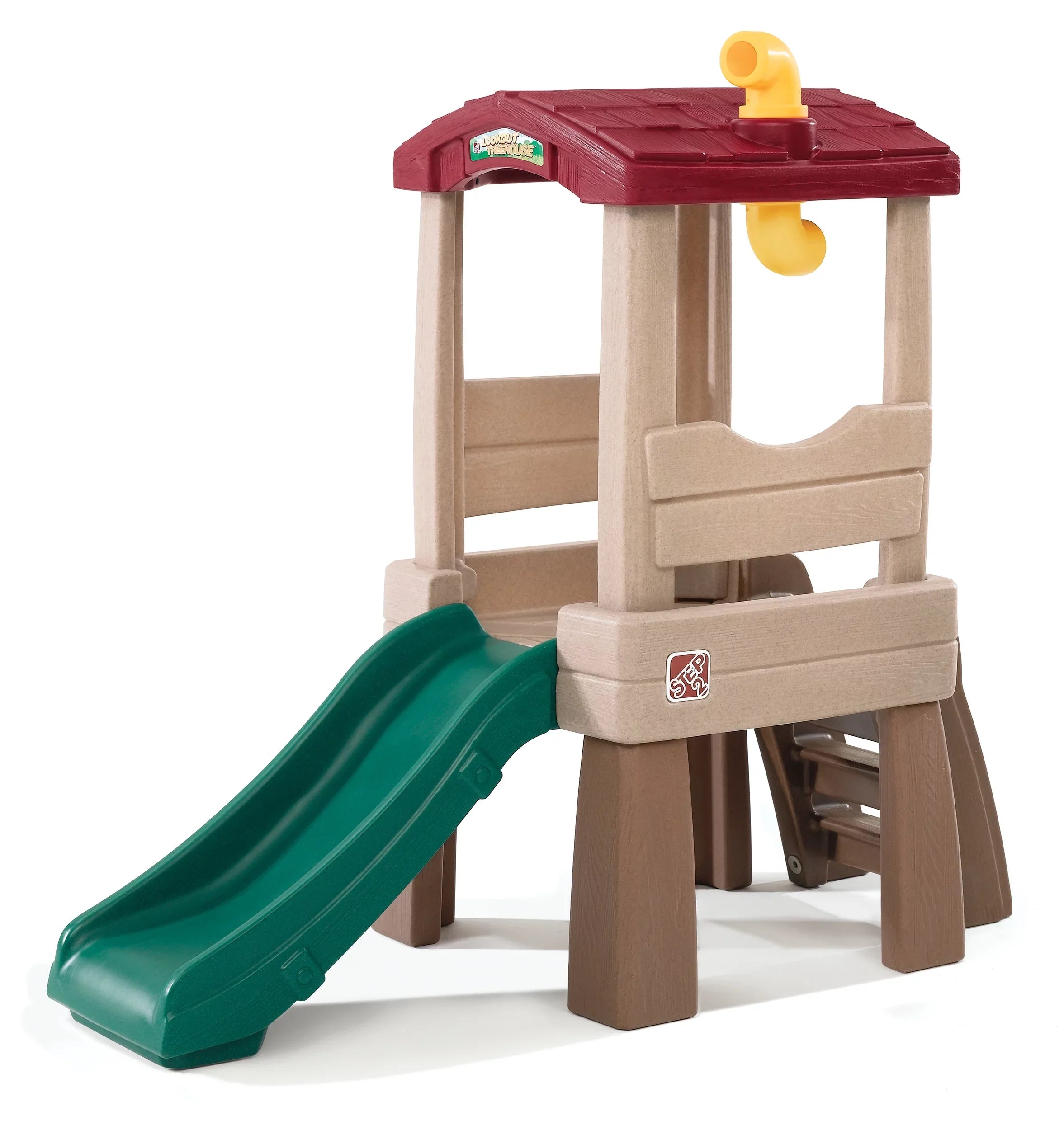 Sizetep2 Naturally Playful Lookout Treehouse Toddler Climber with Sizelide