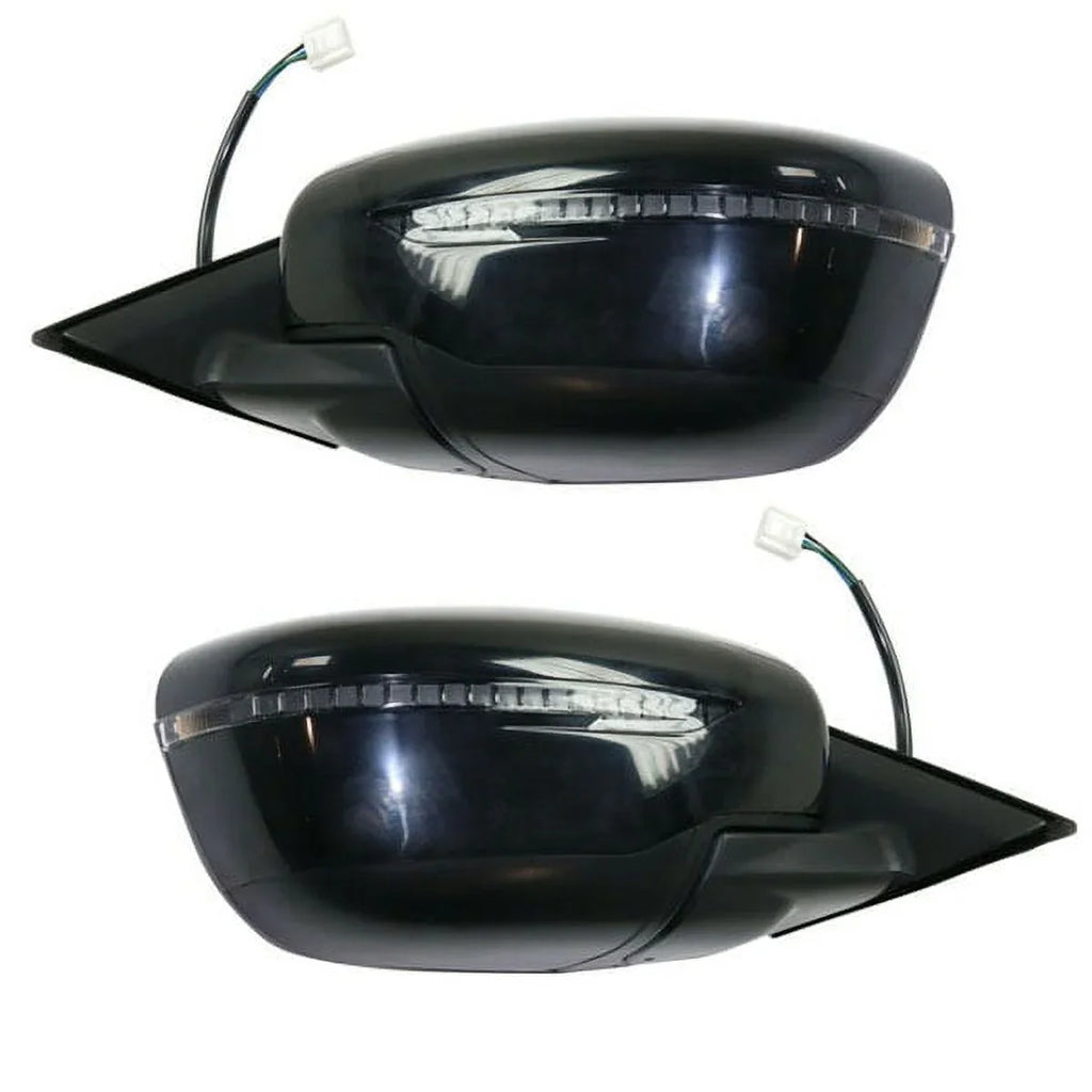 For 17-19 Rogue Rear View Mirror Assembly Power w/Sizeignal & w/o Camera Sizeet Pair