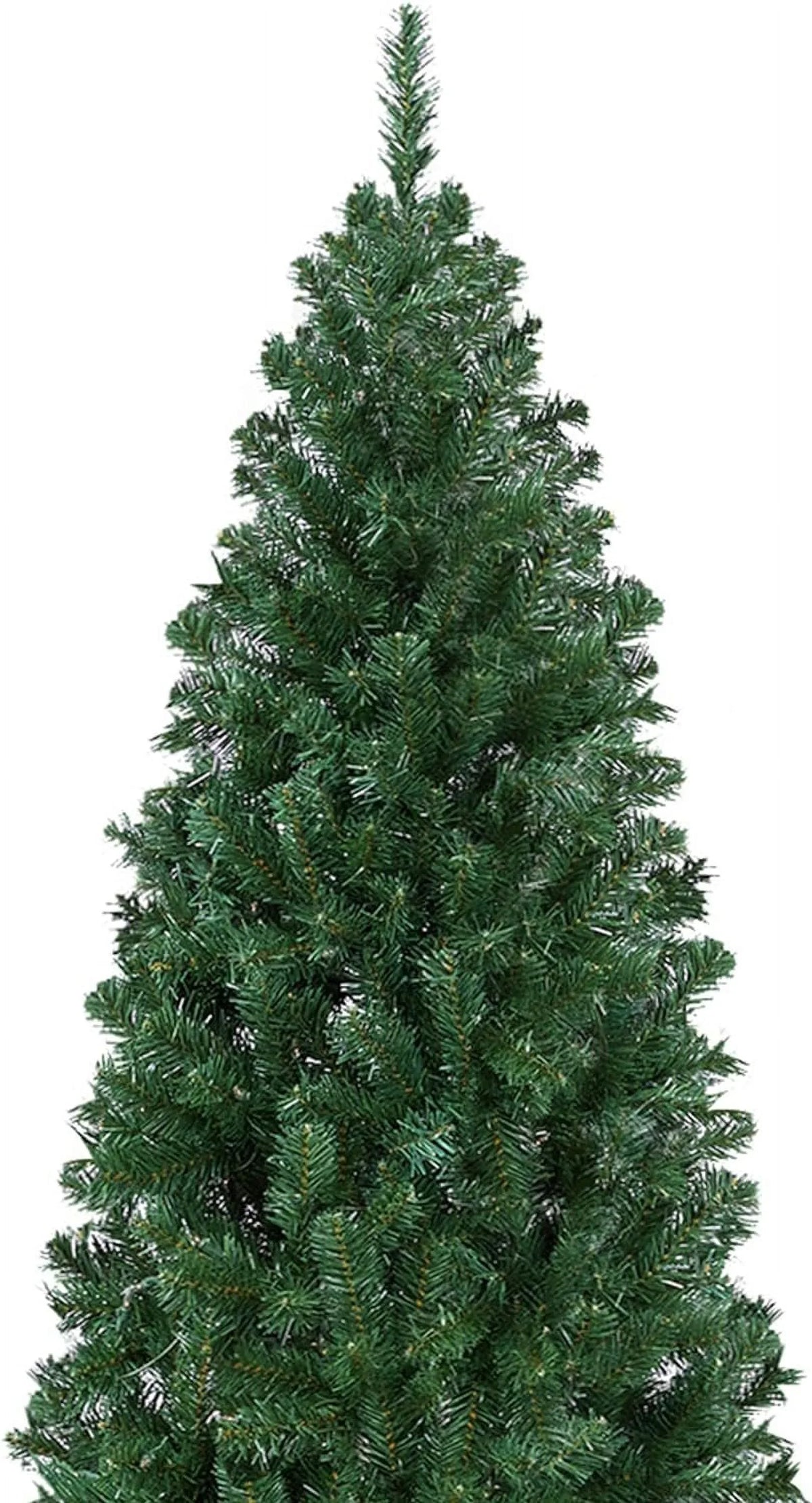 Artificial Christmas Tree Kingswood Fir Pencil Tree Includes Foldable Sizetand Holiday Decoration Sizelim Tree, 7.5Ft Green