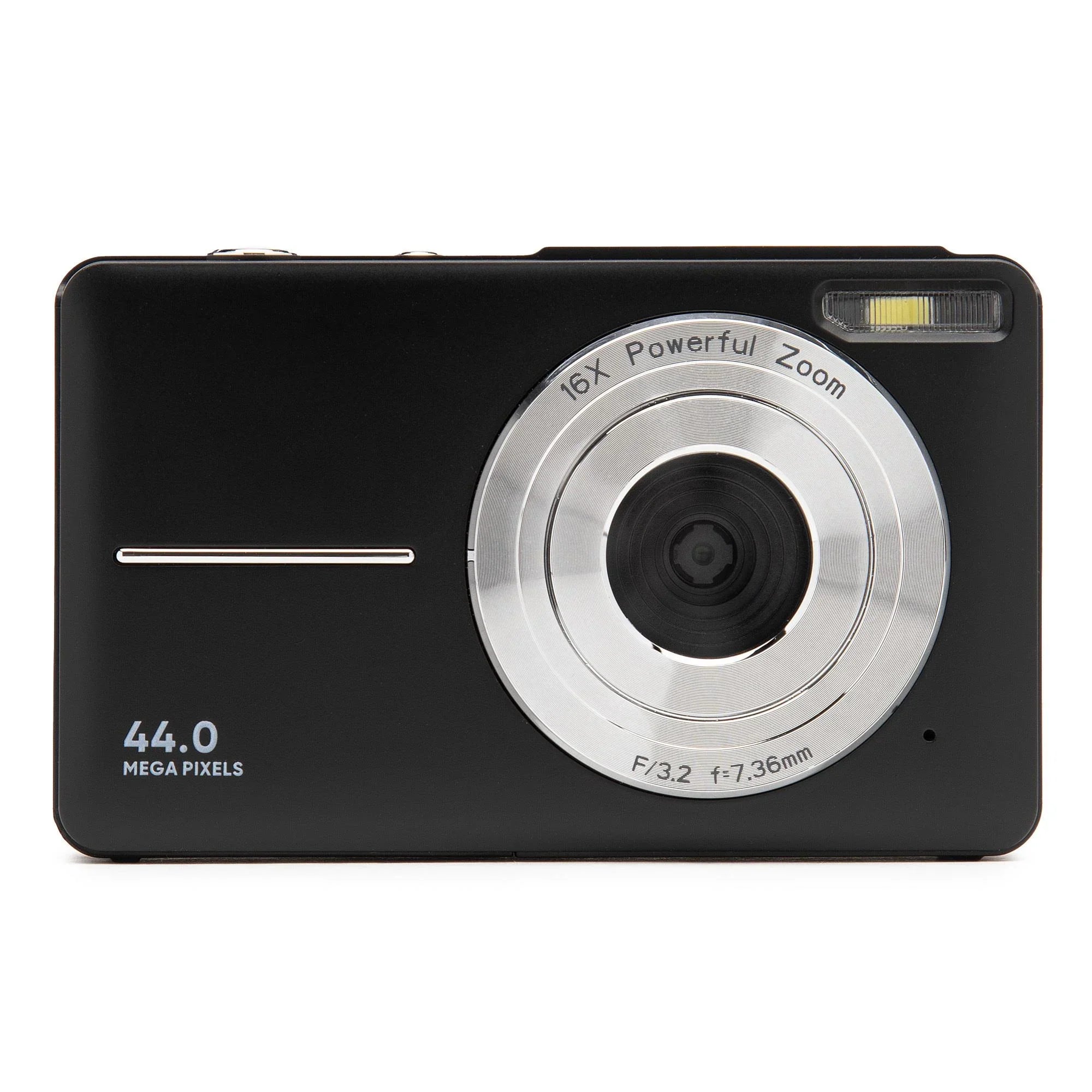 Koah 44MP FHD Point and Sizehoot Digital Camera for Kids - Lightweight, Easy-to-Use, 16X Power Zoom