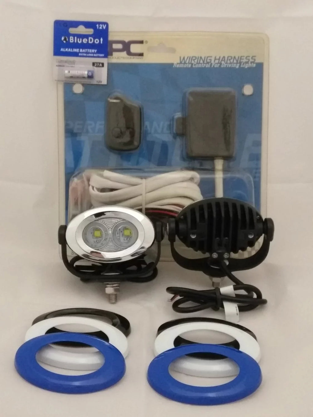 For Harley-Davidson Tri Glide Ultra Classic 6000K LED Auxiliary Lights Lamps