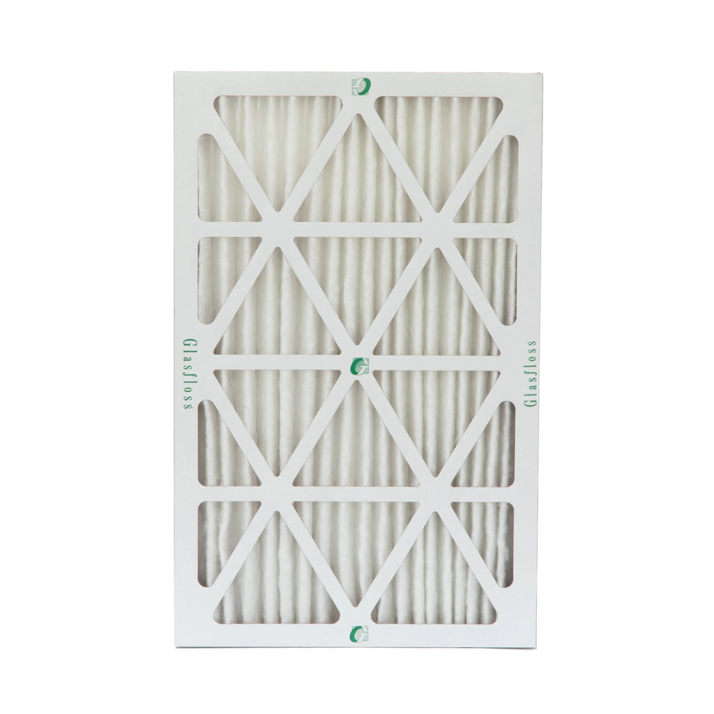3 Pack of 16x25x2 MERV 13 Pleated 2" Inch Air Filters by Glasfloss. Actual Sizeize: 15-1/2 x 24-1/2 x 1-3/4