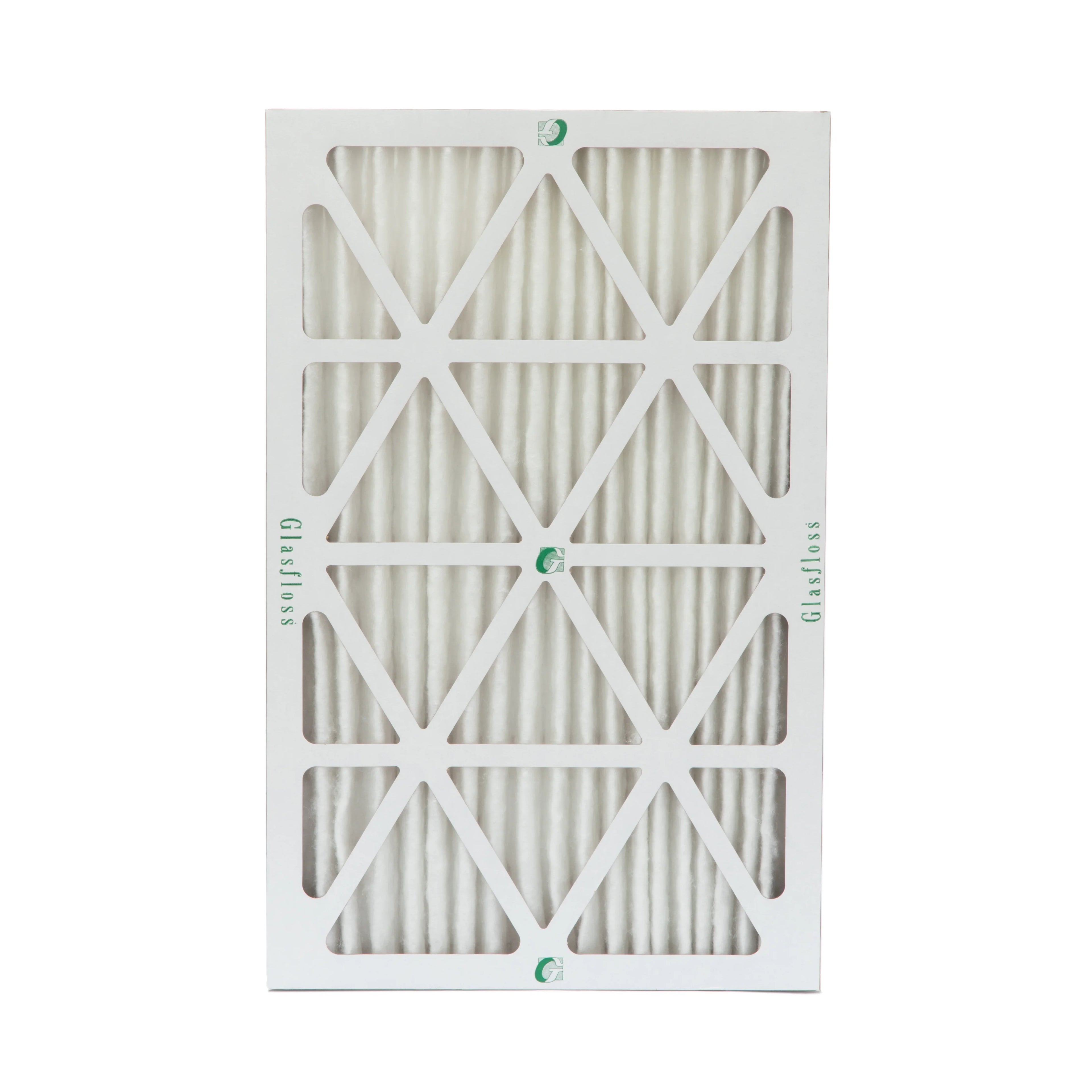 3 Pack of 16x25x2 MERV 13 Pleated 2" Inch Air Filters by Glasfloss. Actual Sizeize: 15-1/2 x 24-1/2 x 1-3/4