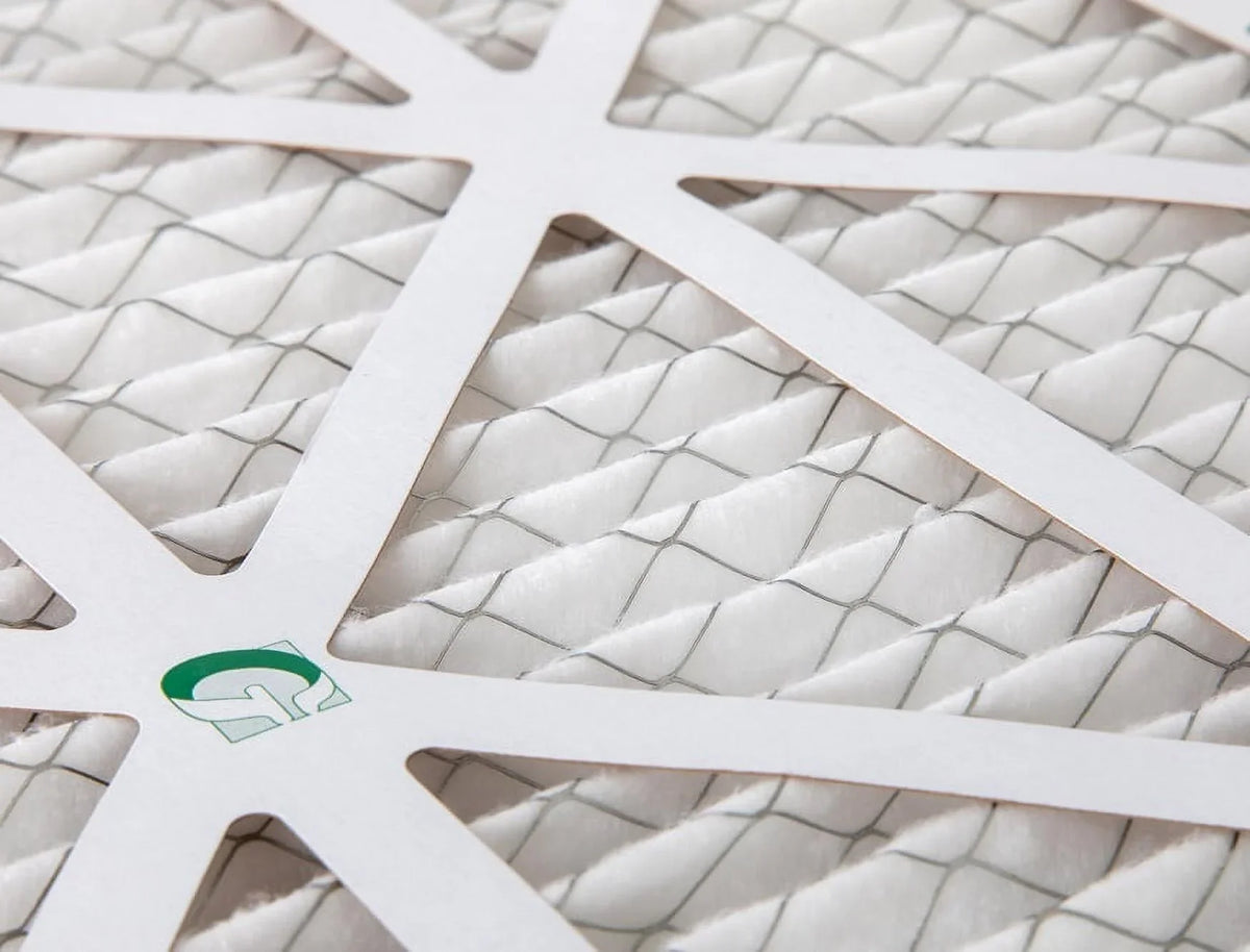 12 Pack of 12x20x1 MERV 13 Pleated Air Filters by Glasfloss. Actual Sizeize: 11-1/2 x 19-1/2 x 7/8