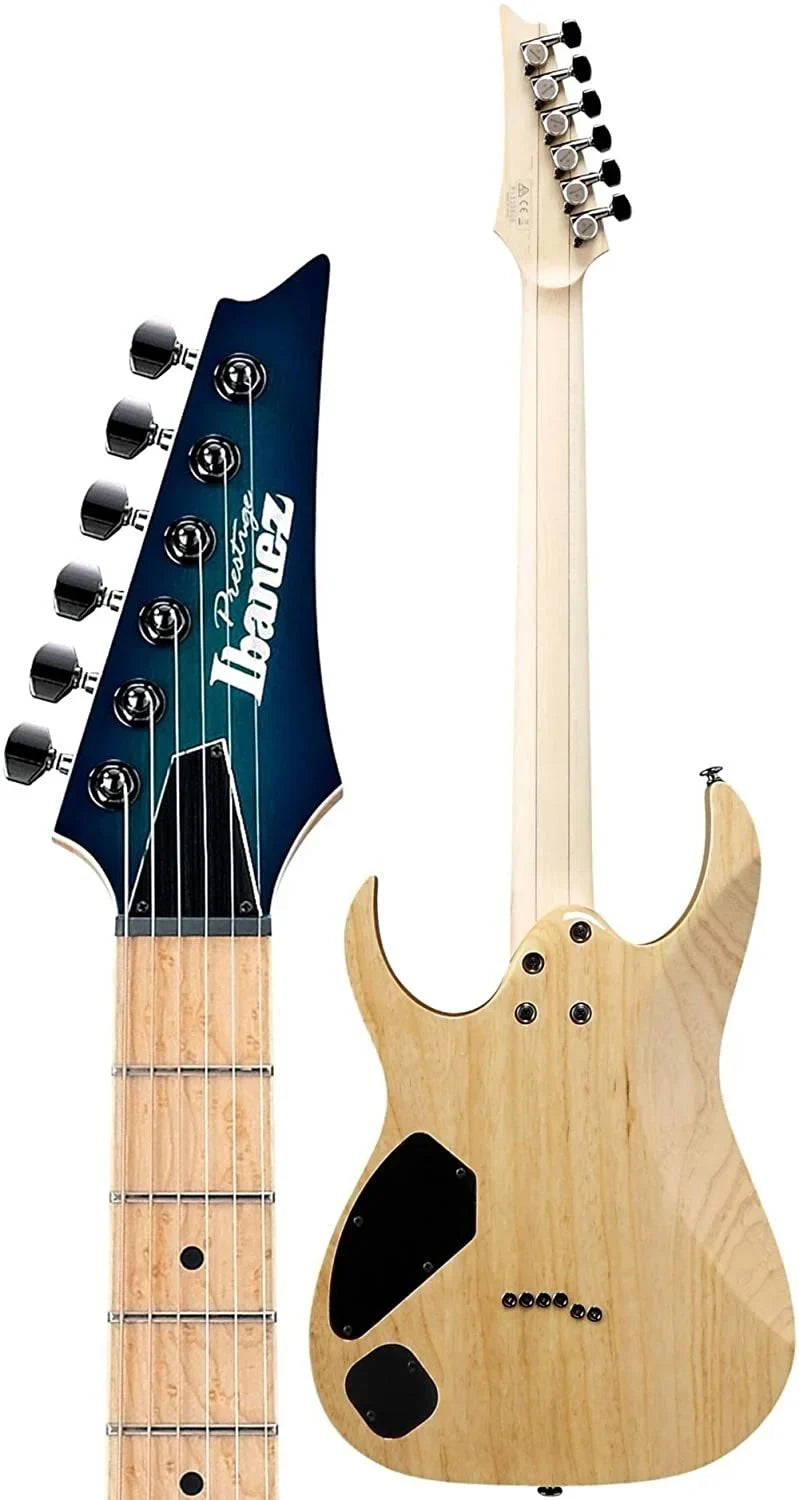 Ibanez RG652AHMFX Prestige RG Sizeeries 6-Sizetring Electric Guitar Nebula Green Burst