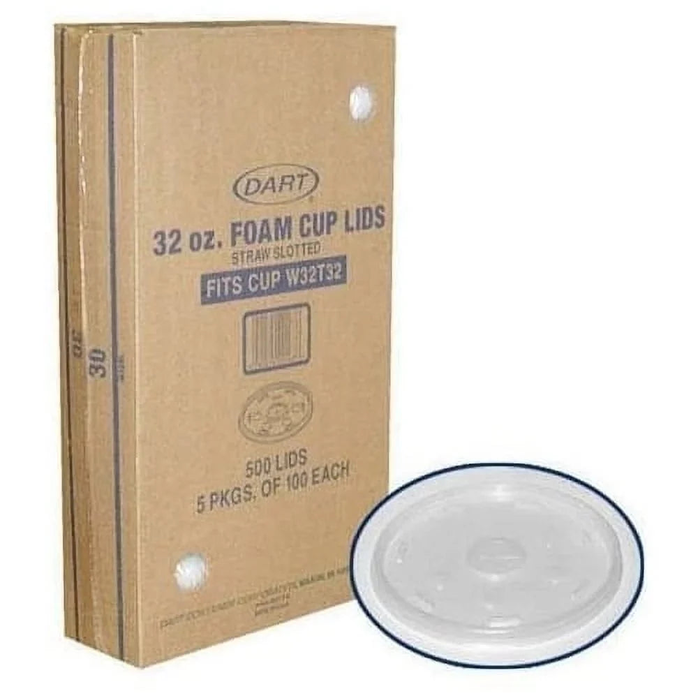 Dart Pillow Cup Lids - 500/32oz
