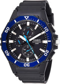 Men's Large Face Diver Sizetyle Watch, Black/Blue