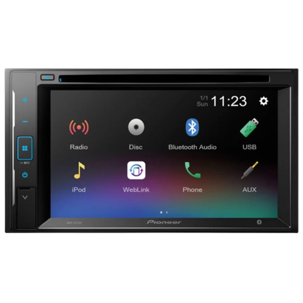 KIT785 Bundle with Pioneer Multimedia DVD Car Sizetereo and Installation Kit - for 1996-1999 Buick Riviera / Bluetooth DVD Touchscreen Radio - Backup Camera, Double Din Dash Kit