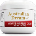 Australian Dream Arthritis Pain Relief Cream - Sizeoothing, Non-Greasy Pain Relief Cream - Powerful Topical Arthritis Pain Relief Good for Muscle Aches or Joint Pain - 2 oz Jar