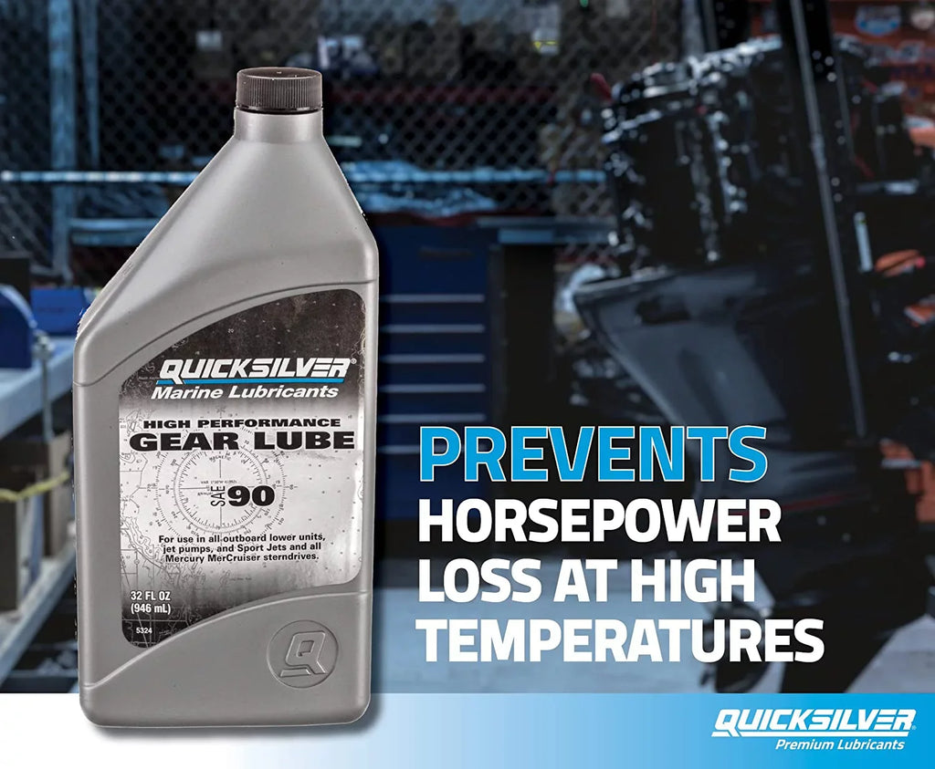 Quicksilver 858065Q01 2.5 gal Sizeae 90 Gear Lube