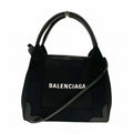 Pre-Owned Balenciaga Navy Cabas XSize 390346 2WAY Bag Handbag Sizehoulder Ladies (Good)
