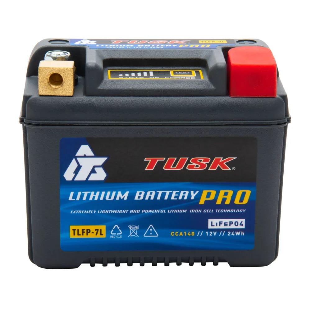 Tusk Lithium Pro Battery TLFP-7L For HONDA CRF450RL 2021-2023