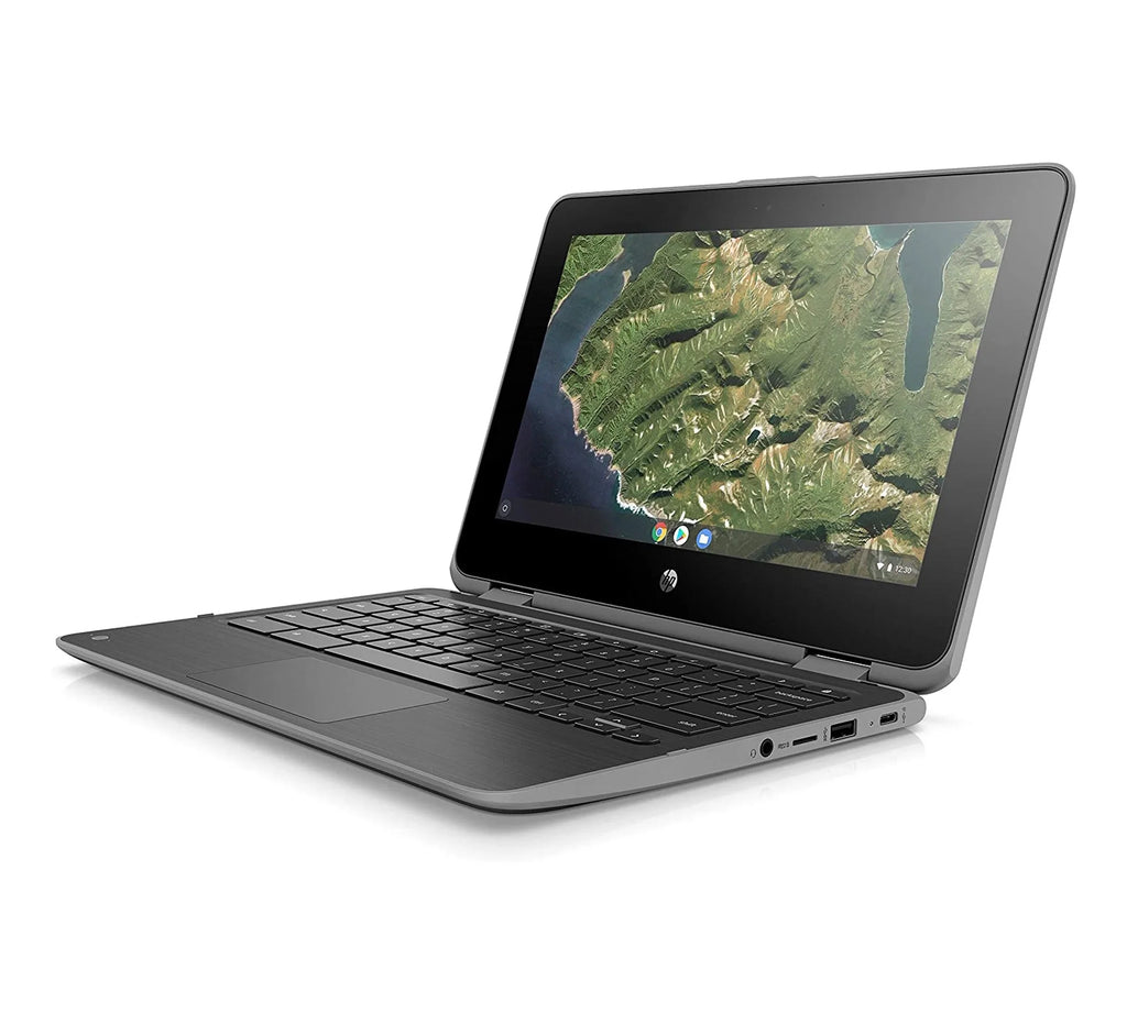 Restored A GRADE HP Chromebook x360 11 G2 Celeron N4100 1.1GHz, 4GB, 32GB-SizeSizeD, 11.6inch HD, Chrome OSize, Webcam, Touchscreen (Refurbished)