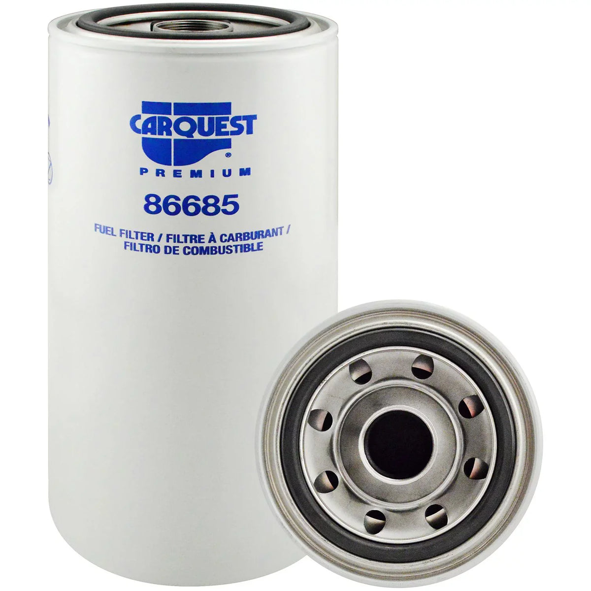 Carquest Premium HD Fuel Filter - Fits:  Caterpillar Equipment, Industrial and Marine Engines - Replaces:  Caterpillar 1R0755, 1 each, sold by each